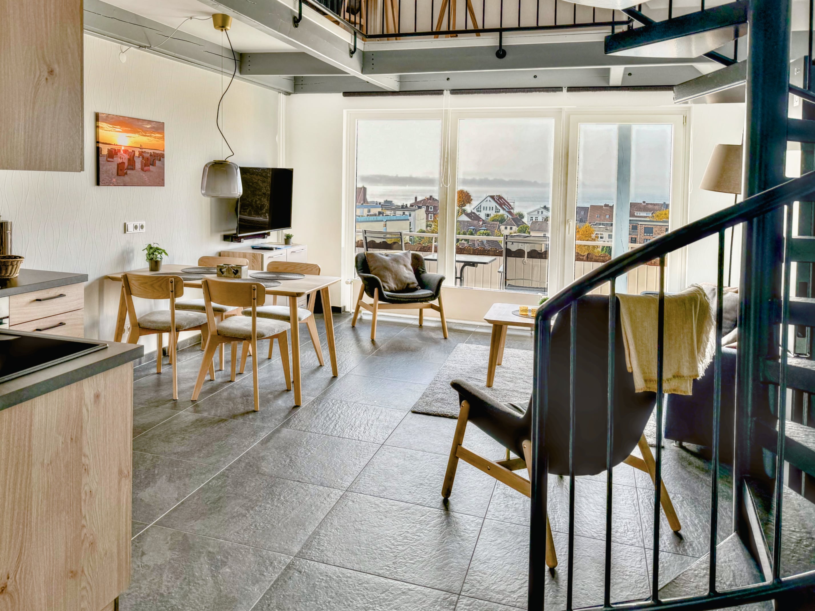 Maisonette-Ferienwohnung mit Fördeblick in Laboe